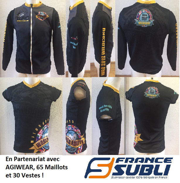 Maillot sublimation agility canine
